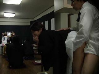 Horny Widow's Affairs in Husband's Funeral, Nippon Shocks XXX-cited Mourners