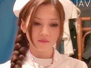 Naughty nurse gets horny with her BF in X-rated 69 pose