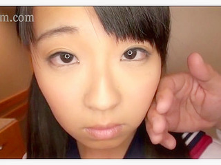 Japanese schoolgirl Airi Sato's XXX threesome with two older males in Tokyo